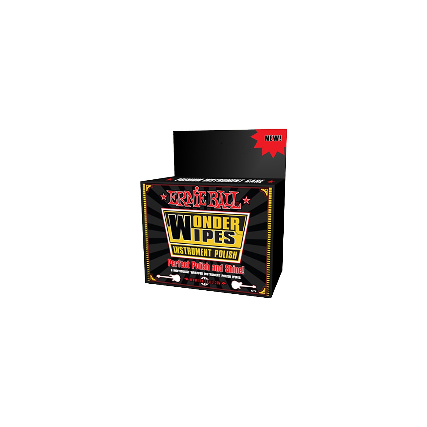 Wholesale ⭐ Ernie Ball Ernie Ball Wonder Wipe Instrument Polish 6-pack ???? 1 Wholesale ⭐ Ernie Ball Ernie Ball Wonder Wipe Instrument Polish 6-pack ????