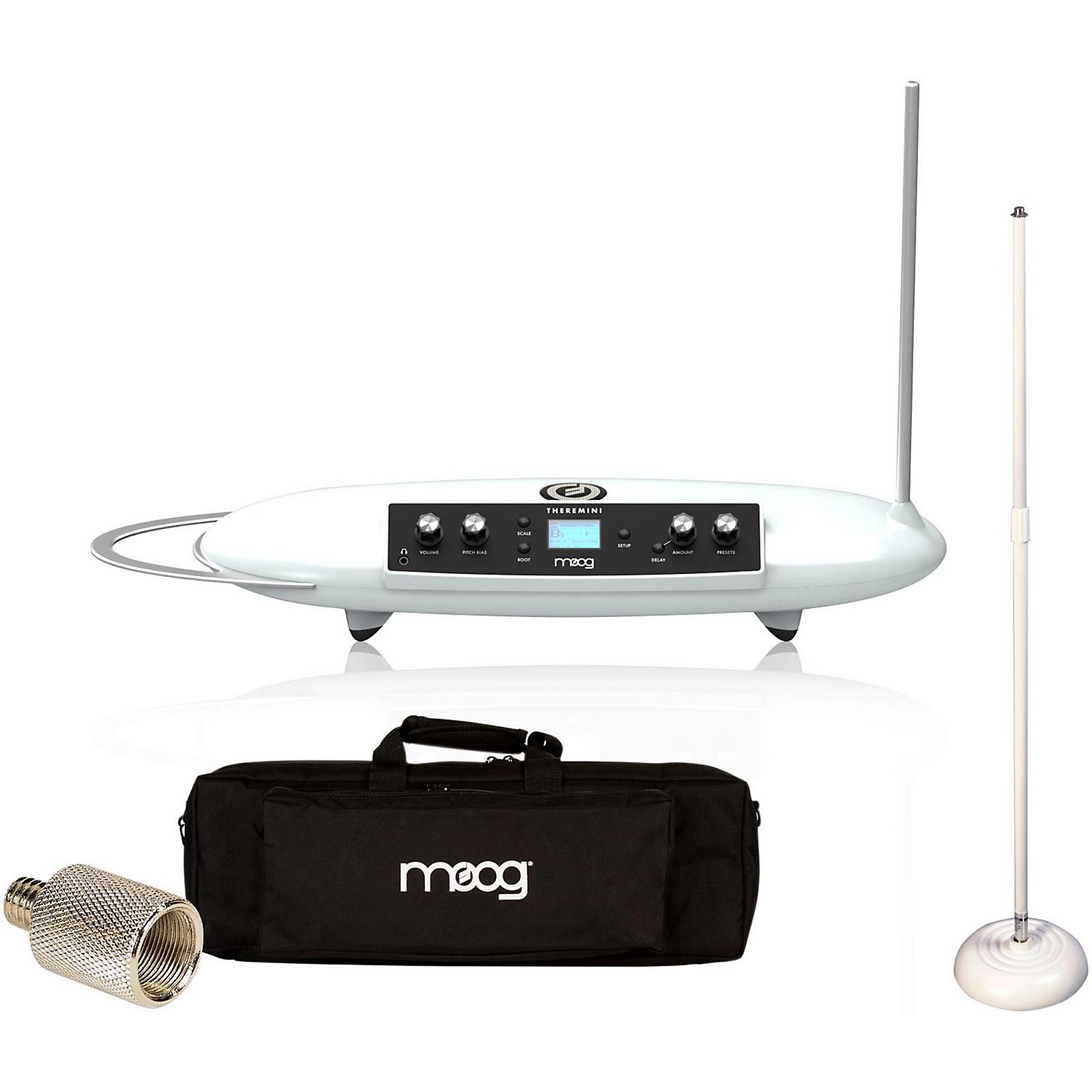 Moog Theremini with Stand and Gig Bag Best deal ???? Moog Moog Theremini With Stand And Gig Bag ???? -Music Nomad Shop J27330000000000 00 1400x1400 1