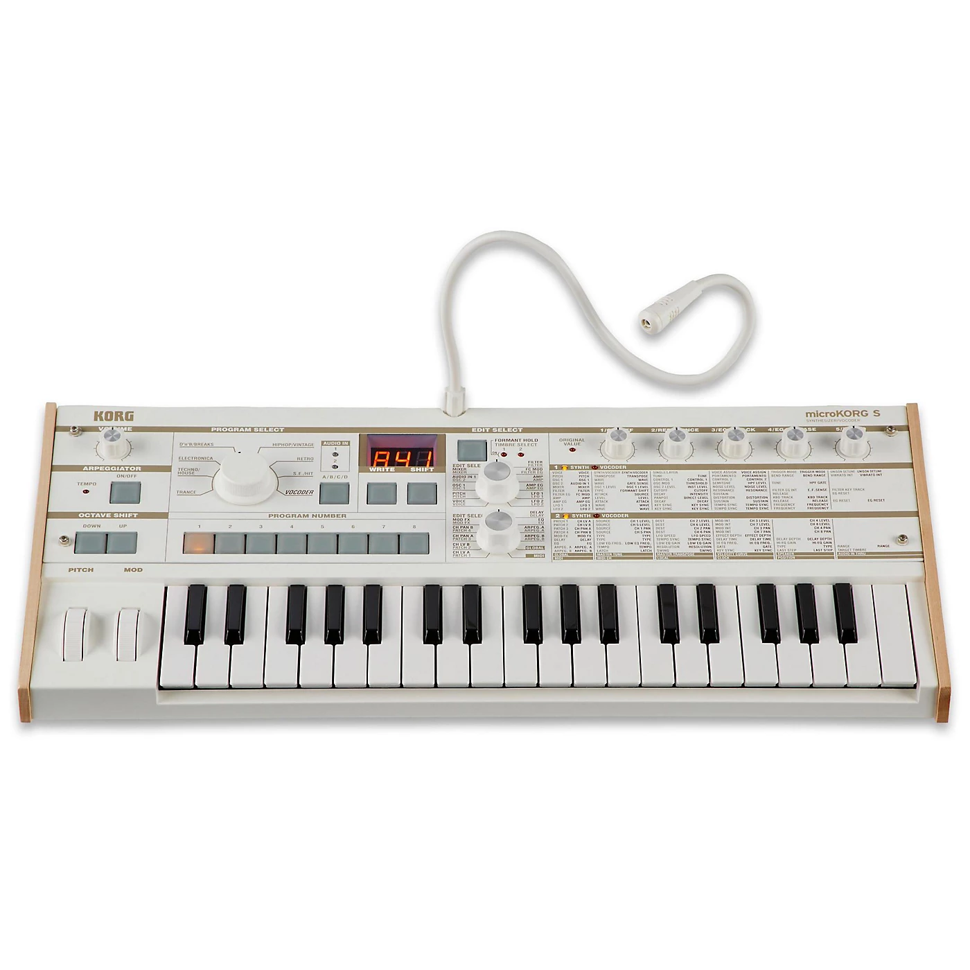 KORG microKORG-S Synthesizer/Vocoder With Built-In Speaker System Promo ???? KORG KORG microKORG-S Synthesizer/Vocoder With Built-In Speaker System ???? -Music Nomad Shop J44910000000000 00 1400x1400 1
