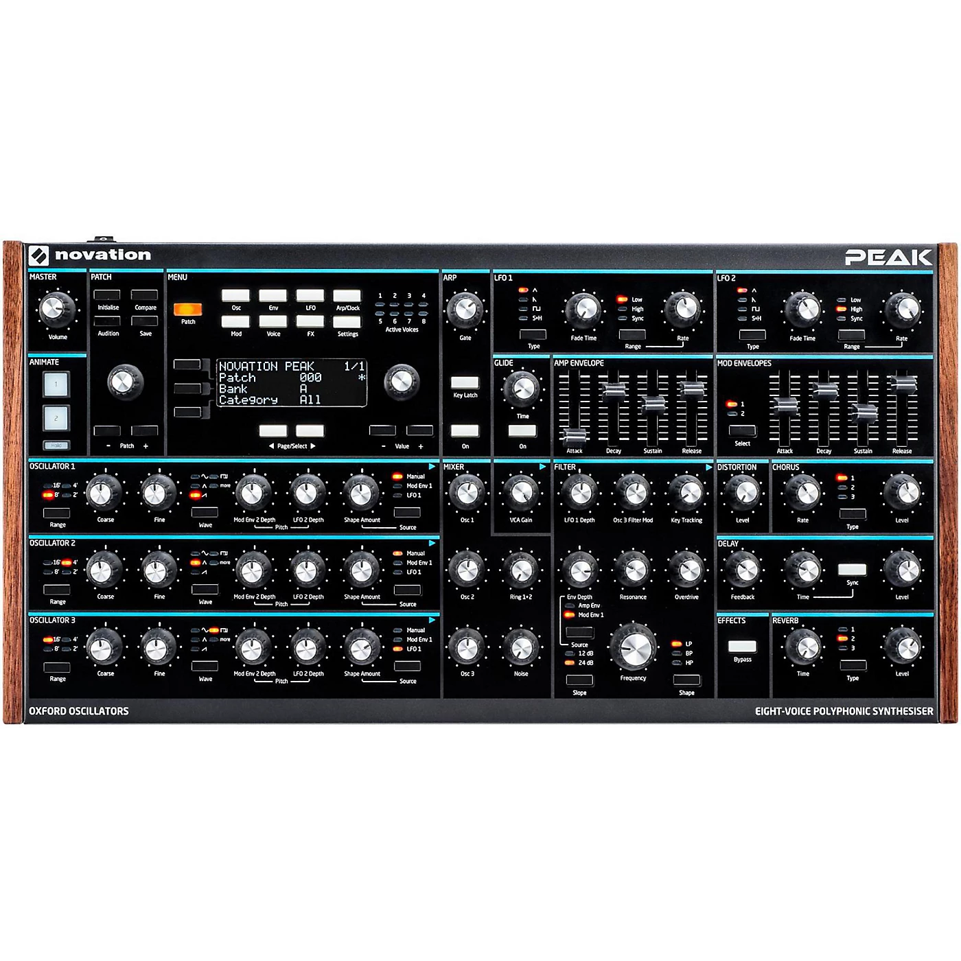 Novation Peak 8-Voice Desktop Synth New ???? Novation Novation Peak 8-Voice Desktop Synth ✨ -Music Nomad Shop J52520000000000 00 1400x1400 1