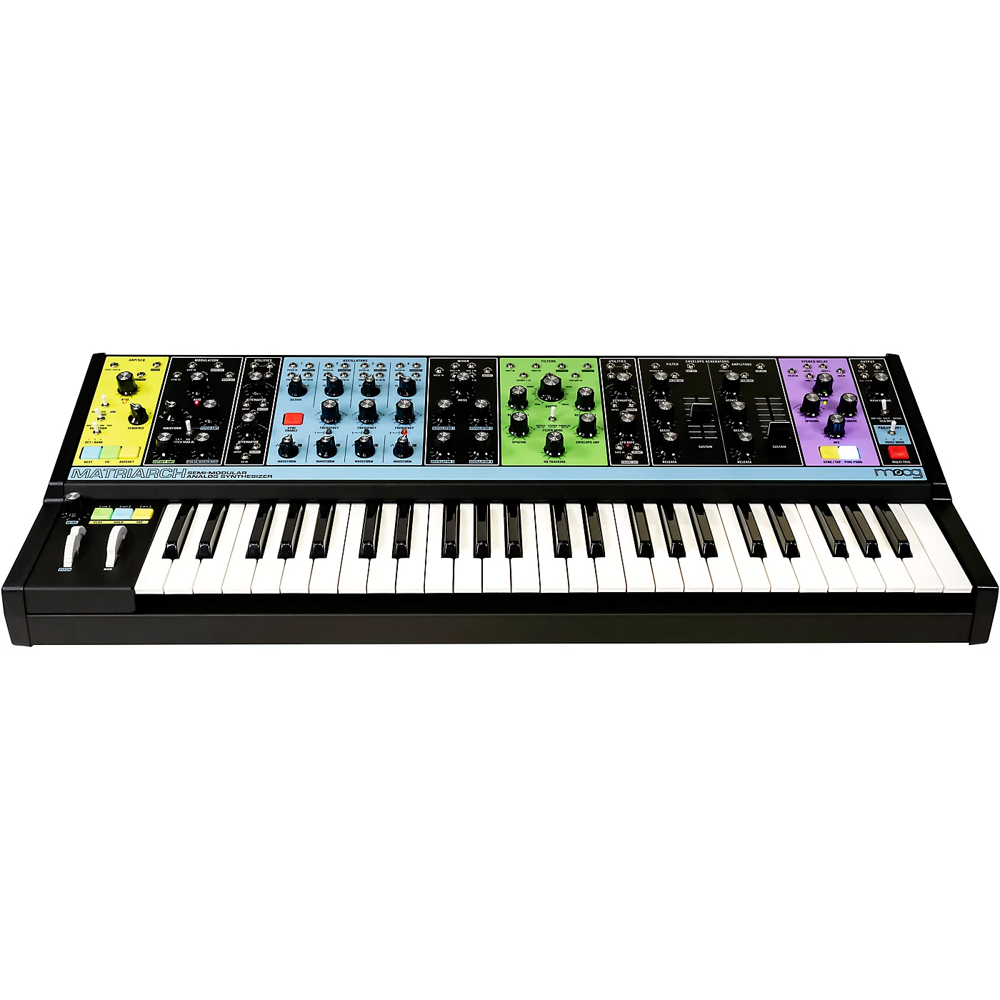 Moog Matriarch Semi-Modular Analog Synthesizer Black Best reviews of ???? Moog Moog Matriarch Semi-Modular Analog Synthesizer Black ✔️ -Music Nomad Shop L55325000002000 00 1400x1400 1