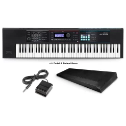 Top 10 ❤️ Roland Roland JUNO-DS76 Synthesizer With DP-2 Pedal And Medium Dust Cover ????