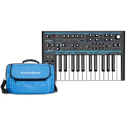 Hot Sale ???? Novation Novation Bass Station II Analog Synthesizer With Gig Bag ????