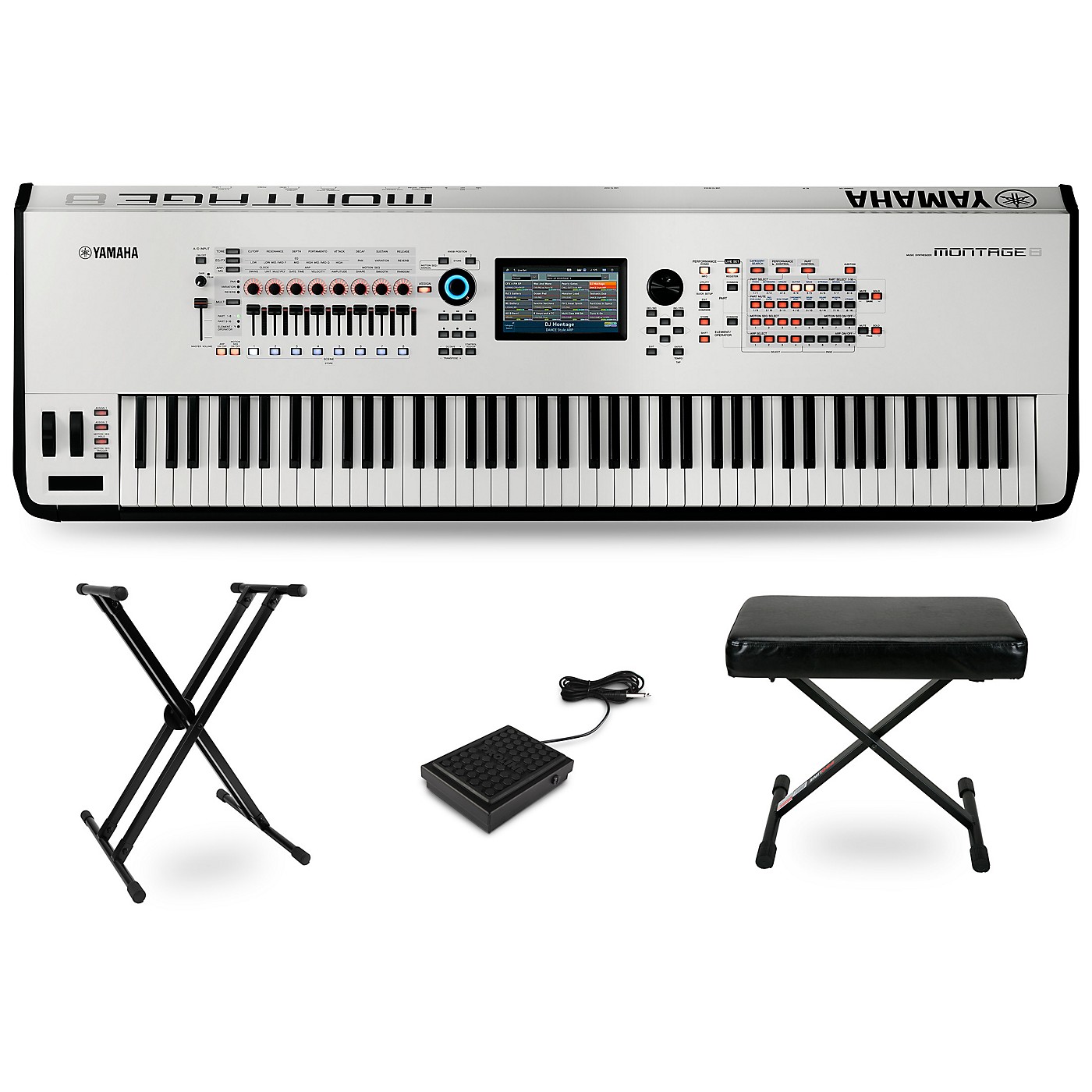 Flash Sale ???? Yamaha Yamaha Montage 88-Key Synthesizer Essentials Kit White ???? 1 Flash Sale ???? Yamaha Yamaha Montage 88-Key Synthesizer Essentials Kit White ????