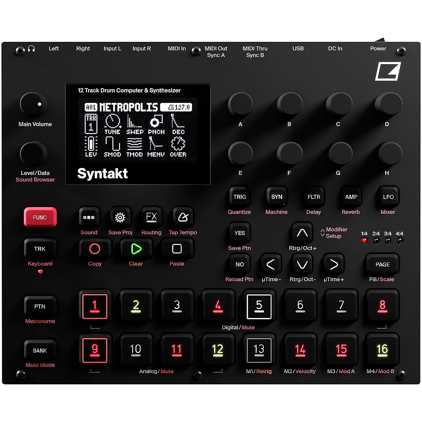 Elektron Syntakt Drum Computer and Synthesizer Best Sale ???? Elektron Elektron Syntakt Drum Computer And Synthesizer ???? -Music Nomad Shop L98015000000000 00 1400x1400 1